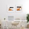 Stupell Industries Build & Dream Construction Vehicles 2pc Framed Print Under Glass Set, design by Kim Allen